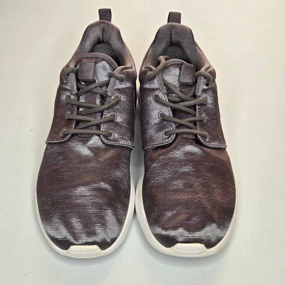 Nike Women Roshe One Premium Gunsmoke Grey Platinum Sneakers 833928-006 Sz 6.5 - Picture 5 of 9